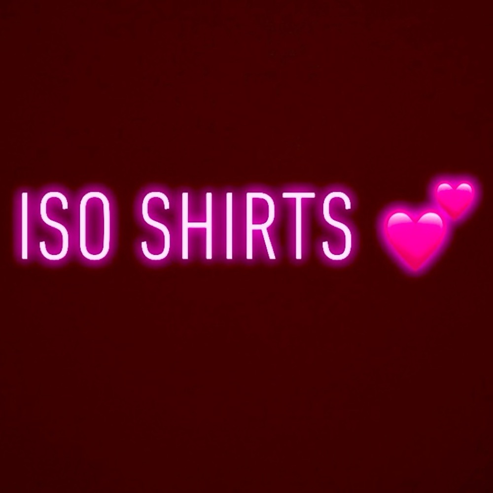 ISO cute work tops and casual tops ! Lmk what you have ! 🩷